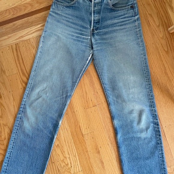 Vintage Levi’s 701 Student Jeans - Picture 6 of 12